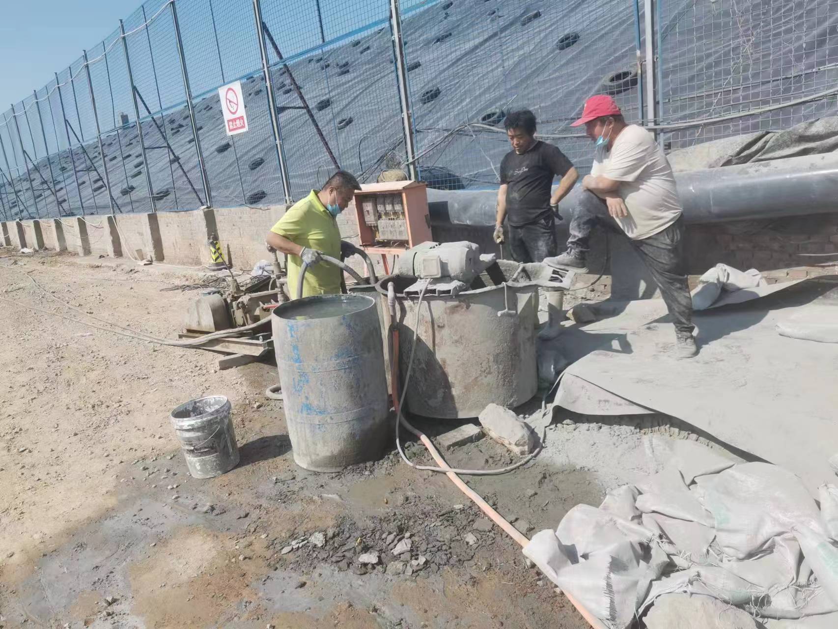 户县袖阀管注浆